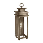 Ellis Wall Light - Dark Antique Brass / Clear