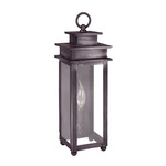 Ellis Wall Light - Dark Brass / Clear