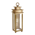 Ellis Wall Light - Antique Brass / Frosted