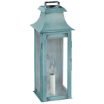 Concord Outdoor Wall Sconce - Verdi Gris / Frosted