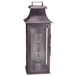 Concord Outdoor Wall Sconce - Dark Brass / Frosted