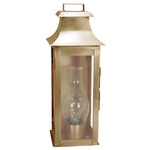 Concord Outdoor Wall Sconce - Antique Brass / Frosted