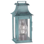 Concord Outdoor Wall Sconce - Verdi Gris / Frosted