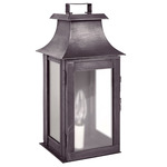 Concord Outdoor Wall Sconce - Dark Brass / Frosted