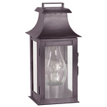 Concord Outdoor Wall Sconce - Dark Brass / Frosted