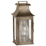 Concord Outdoor Wall Sconce - Dark Antique Brass / Frosted