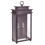 Ellis Wall Light - Dark Brass / Clear