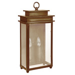 Ellis Wall Light - Antique Brass / Frosted