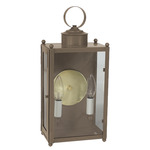 Marlene Wall Light - Dark Antique Brass / Clear