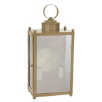 Marlene Wall Light - Antique Brass / Frosted