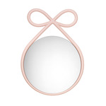 Ribbon Mirror - Pink / Mirror