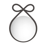Ribbon Mirror - Black / Mirror