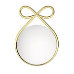 Ribbon Mirror - Gold / Mirror