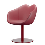 XOXO Dining Chair - Red / Red Faux Leather