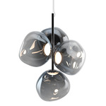 Melt Chandelier - Nickel / Nickel