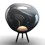 Melt Portable Floor / Hanging Lamp - Black / Nickel