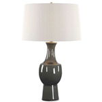Tennille Table Lamp - Gray / White