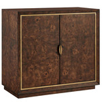Flores Cabinet - Walnut / Brass