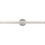 Colt Bathroom Vanity Light - Chrome / White Acrylic
