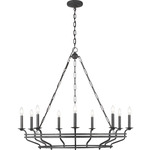 Brighton Chandelier - Italian Rust