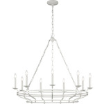 Brighton Chandelier - Aged Pewter