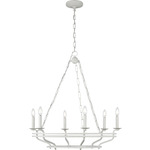 Brighton Chandelier - Aged Pewter
