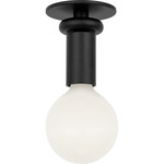 Malcolm Solitaire Ceiling Light - Midnight Black