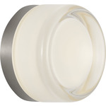 Tatum Wall Sconce - Brushed Nickel / Milk