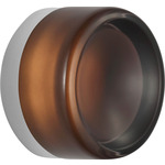 Tatum Wall Sconce - Chrome / Smoke