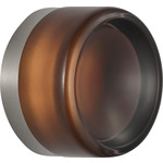 Tatum Wall Sconce - Brushed Nickel / Smoke