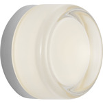 Tatum Wall Sconce - Chrome / Milk
