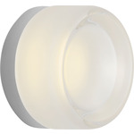 Tatum Wall Sconce - Chrome / Clear