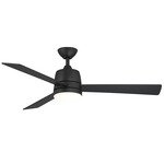 Joplin Ceiling Fan with Light - Matte Black / Matte Black