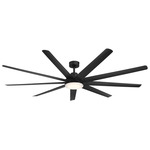 Ellison Smart Ceiling Fan with Light - Matte Black / Matte Black