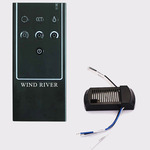 HR3600 Handheld Remote Control & Receiver - Black
