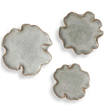 Selene Indoor/Outdoor Wall Decor Set of 3 - Grey
