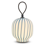 Filigrana Portable Lantern - Blue Canes