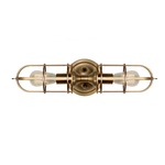 Urban Renewal 2 Light Wall Sconce - Dark Antique Brass