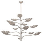 Ankara Chandelier - Warm Silver Leaf