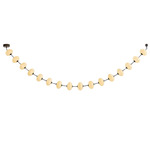 Nephele Linear Chandelier - Bronze / Cloud