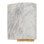 Belfast Wall Light - Vienna Bronze / Rajnagar Marble