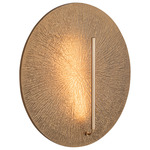 Escamillo Wall Light - Patina Brass / White