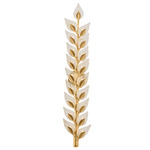 Ariadne Wall Light - Vintage Gold Leaf / Piastra