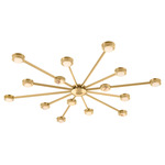 Amon Ceiling Light - Vintage Bronze / Alabaster