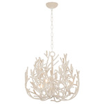 Allenhurst Chandelier - Cream / Coco Beads
