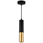 Anem Pendant - Matte Black / Satin Gold / Satin Gold