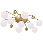 Element Ceiling Light - Sun Gold / Frosted