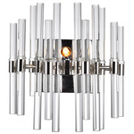Miroir Wall Sconce - Polished Nickel / Clear