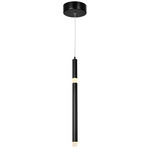 Flute Pendant - Black