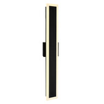 Malibu Outdoor Wall Sconce - Black / Frosted